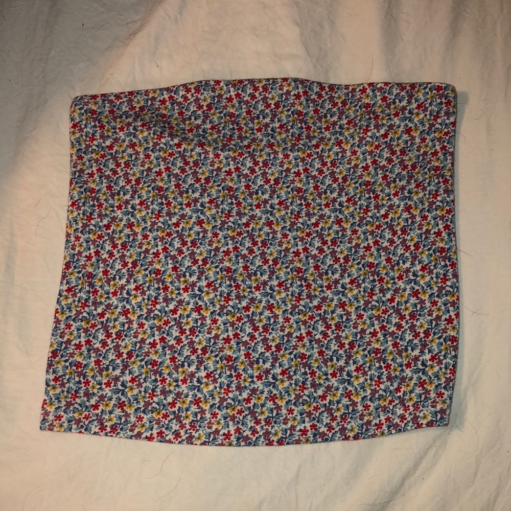 American eagle flower crop top